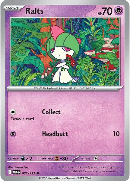MEG-058 · Ralts (058/132) (ITA)