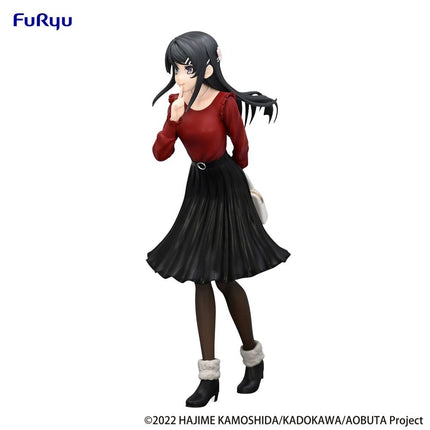 Bunny Girl Senpai - Mai Sakurajima Winter Outfit PVC Statue 21 cm