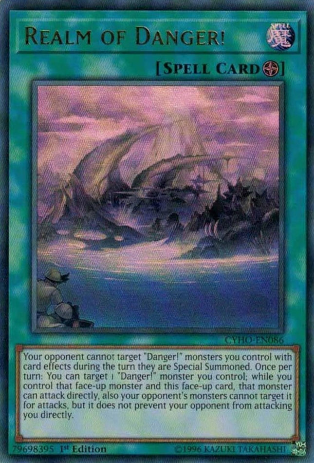CYHO-086 · Reame del Pericolo! / Realm of Danger! UR (ITA)