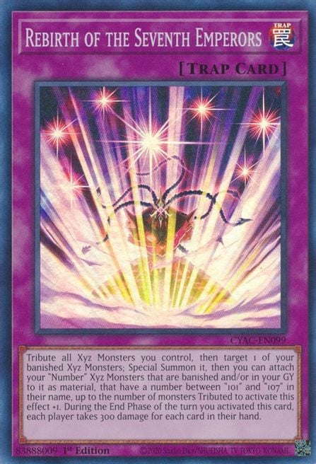 CYAC-099 · Rebirth of the Seventh Emperors SR