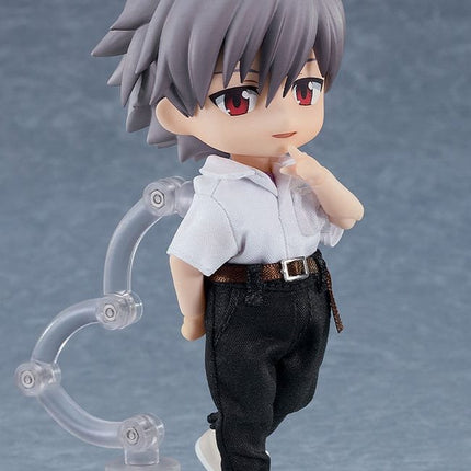 Rebuild of Evangelion Nendoroid Doll Action Figure Kaworu Nagisa 14 cm