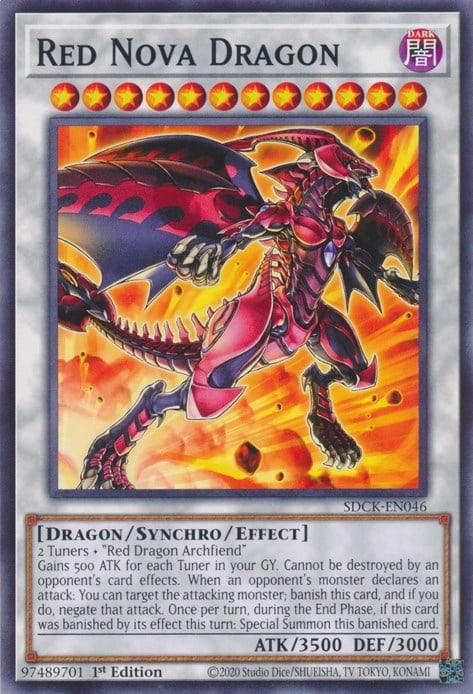 SDCK-046 · Drago Nova Rossa / Red Nova Dragon (ITA)