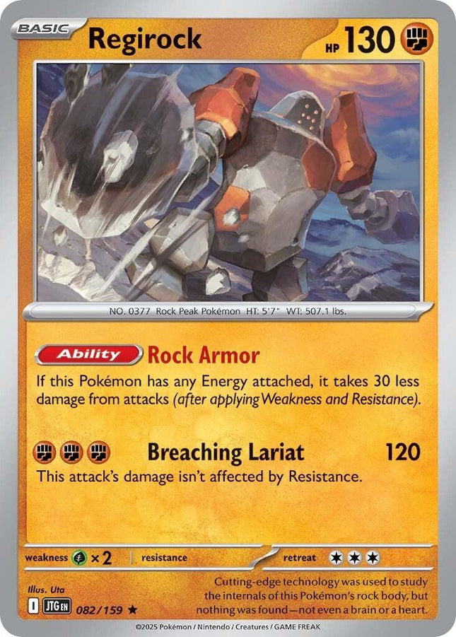 JTG-082 · Regirock R (082/159) (ITA)