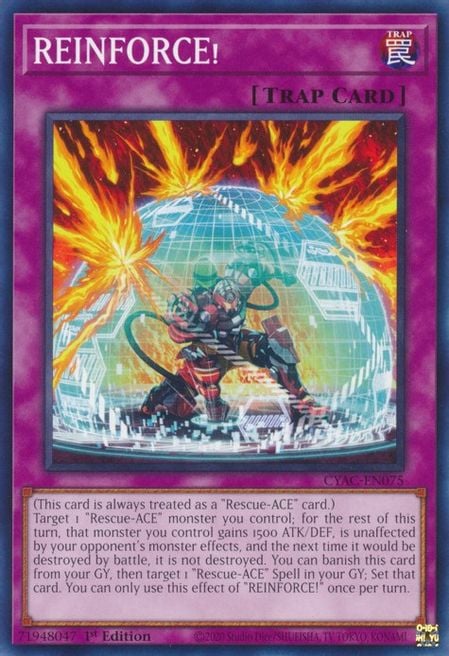 CYAC-075 · REINFORCE! (ITA)