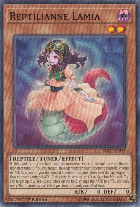 RIRA-025 · Lamia Rettiliana / Reptilianne Lamia (ITA)