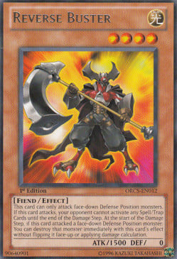 ORCS-012 · Combattente Invertito / Reverse Buster R (ITA)