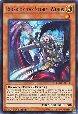 LDK2-K18 · Cavalcatrice dei Venti di Tempesta / Rider of the Storm Winds (ITA)