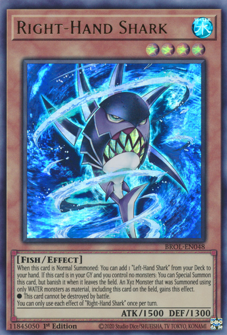 BROL-048 · Squalo Mano-Destra / Right-Hand Shark UR (ITA)