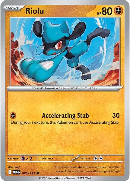 MEG-076 · Riolu (076/132) (ITA)