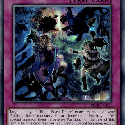 BLTR-106 · Imboscata Bestia Spirito / Ritual Beast Ambush UR (ITA)