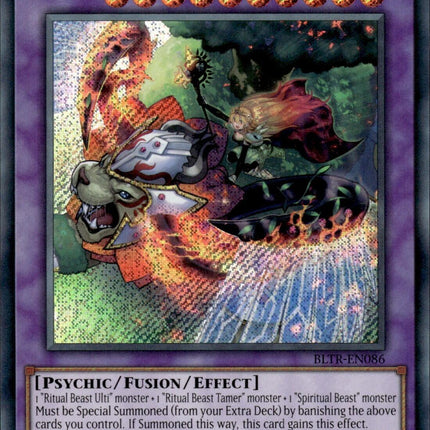 BLTR-086 · Bestia Spirito Ulti-Gaiapelio / Ritual Beast Ulti-Gaiapelio SCR (ITA)