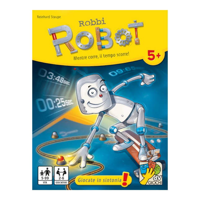 Robbi Robot Mentre Corre, il Tempo Scorre – Gioco da Tavolo Ravensburger