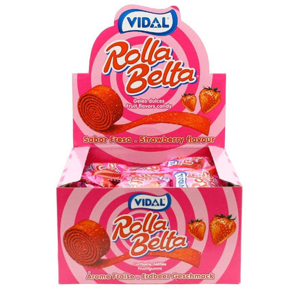 Rolla Belta Fragola Frizz – Cinturina Rossa Arrotolata Frizzante (1 pezzo)