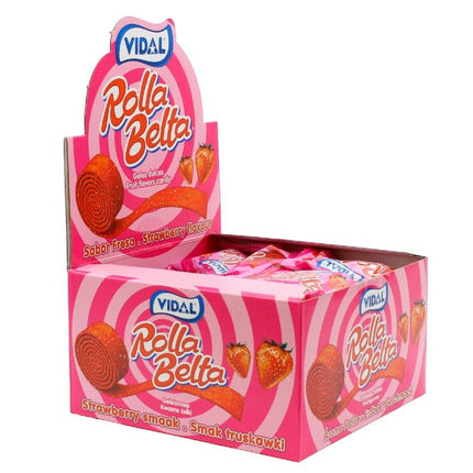 Rolla Belta Fragola Frizz – Cinturina Rossa Arrotolata Frizzante (1 pezzo)