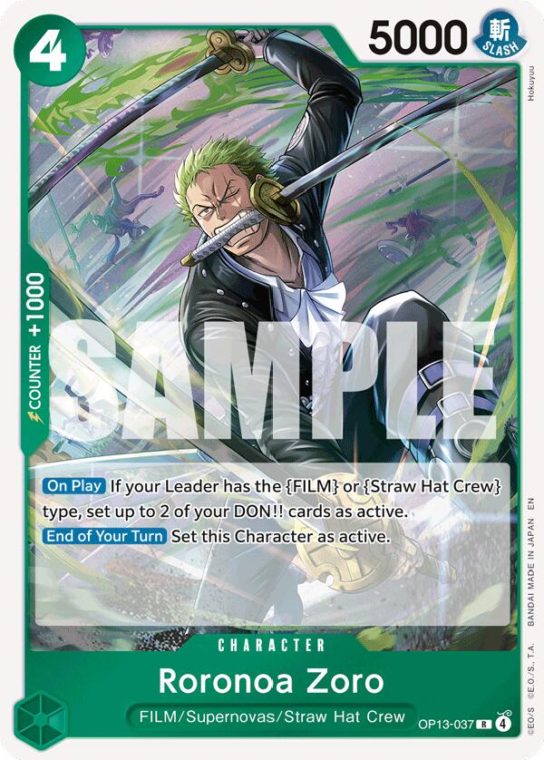 OP13-037 · Roronoa Zoro R