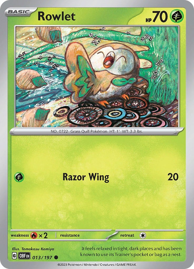 OBF-013 · Rowlet (013/197) (ITA)