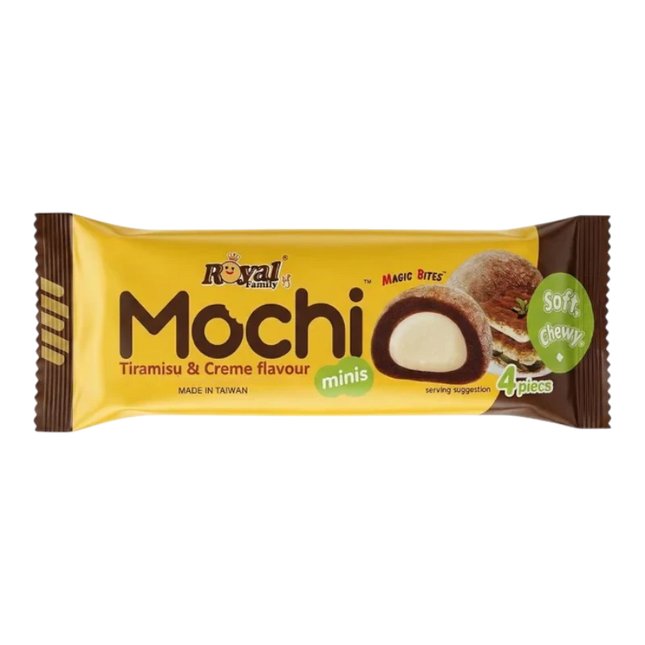 Royal Family Mochi Minis Tiramisu & Creme – Mochi al Gusto Tiramisù