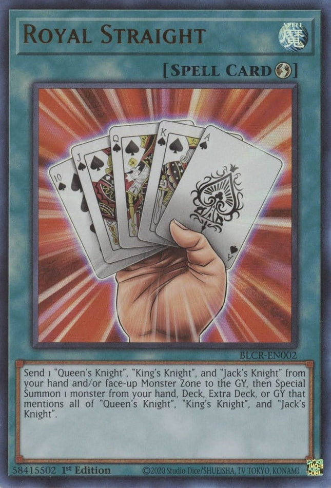 BLCR-002 · Royal Straight UR (ITA)