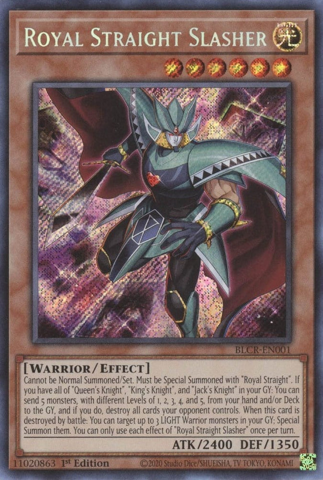 BLCR-101sec · Royal Straight Slasher SCR (ITA)