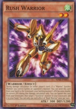 SDSE-002 · Guerriero Scattante / Rush Warrior (ITA)