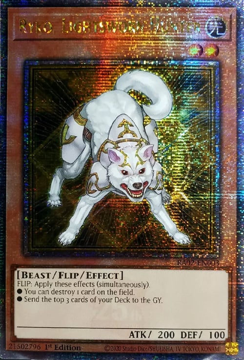 RA02-002qsec · Ryko, Cacciatore Fedele della Luce / Ryko, Lightsworn Hunter QCSR (ITA)