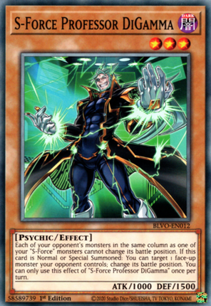 BLVO-012 · S-Forza Professore DiGamma / S-Force Professor DiGamma (ITA)