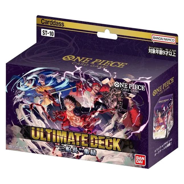 Ultimate Deck "3 Captains" Gathering ST-10 - One Piece Card Game Bandai