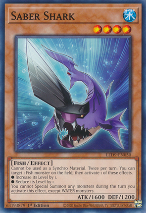 LED9-050 · Squalo Sciabola / Saber Shark (ITA)