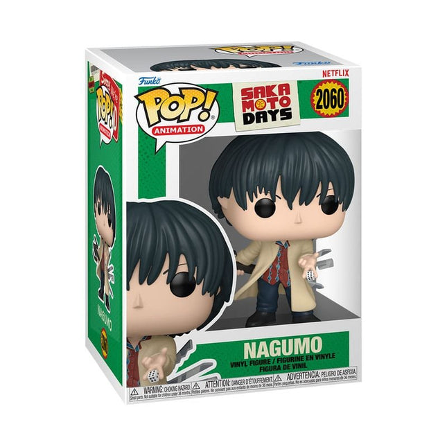 Sakamoto Days POP! Animation Vinyl Figures Saka Days- Yoichi Nagumo 9 cm