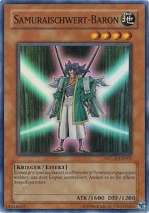 WC10-001 · Barone Spada Samurai / Samurai Sword Baron SR (ITA)