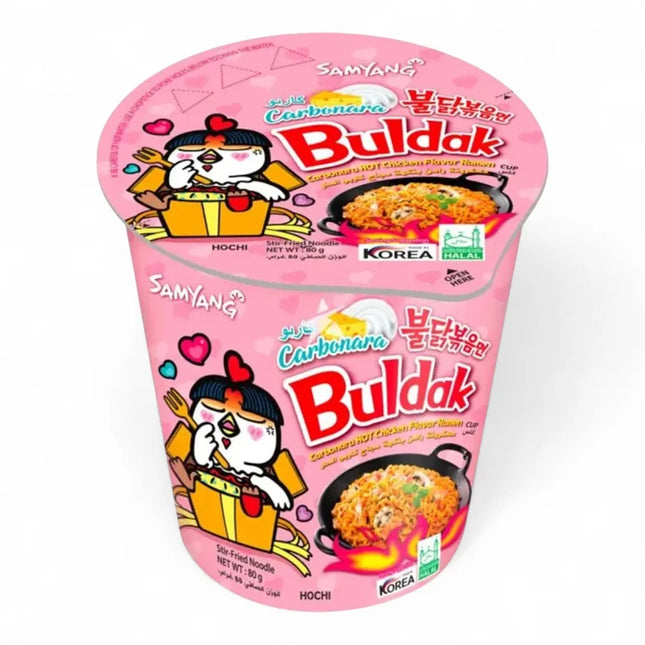 Samyang Buldak Instant Noodles alla Carbonara Cup 80g