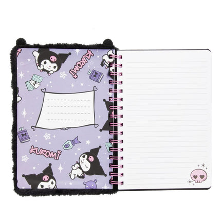 Sanrio - Kuromi Fluffy Notebook
