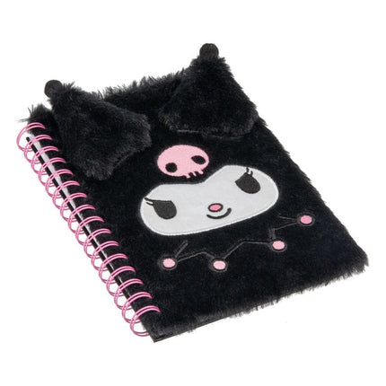 Sanrio - Kuromi Fluffy Notebook