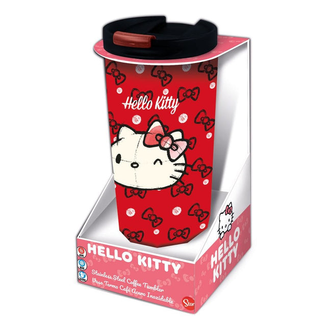 Hello Kitty – Borraccia Termica in Acciaio- Sanrio