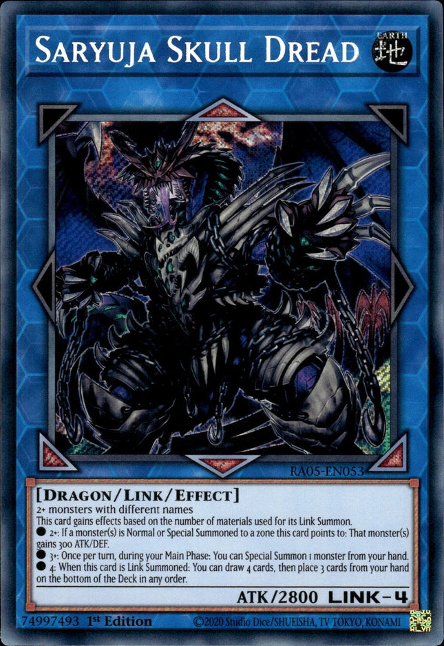 RA05-053sec · Teschio Terrore Saryuja / Saryuja Skull Dread SCR (ITA)