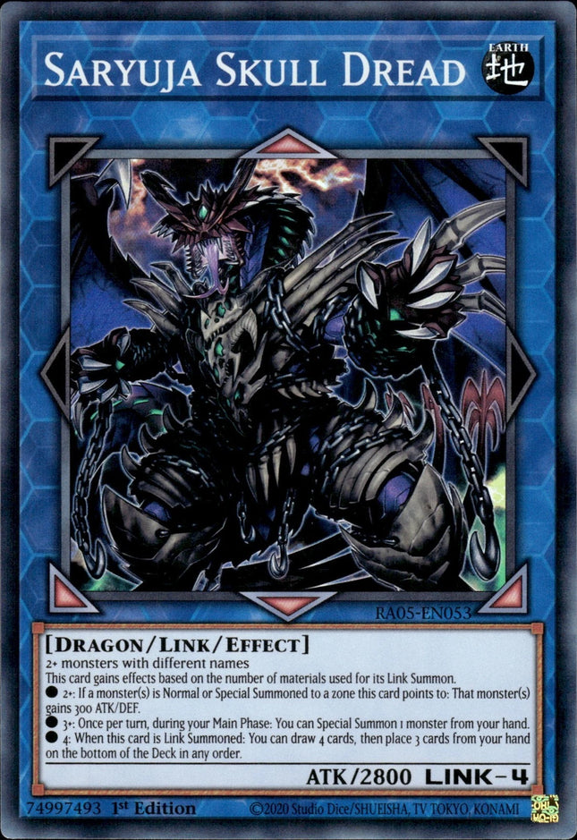 RA05-053sr · Teschio Terrore Saryuja / Saryuja Skull Dread SR (ITA)