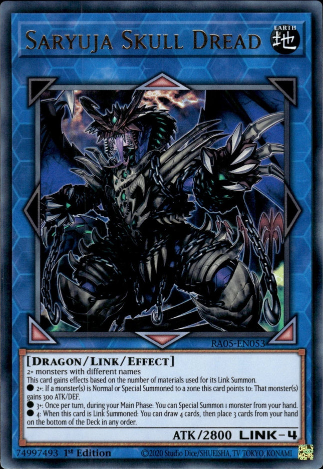 RA05-053ur · Teschio Terrore Saryuja / Saryuja Skull Dread UR (ITA)