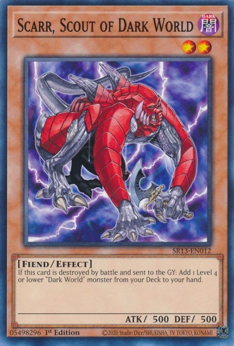 SR13-012 · Scarr, Scout del Mondo Oscuro / Scarr, Scout of Dark World (ITA)