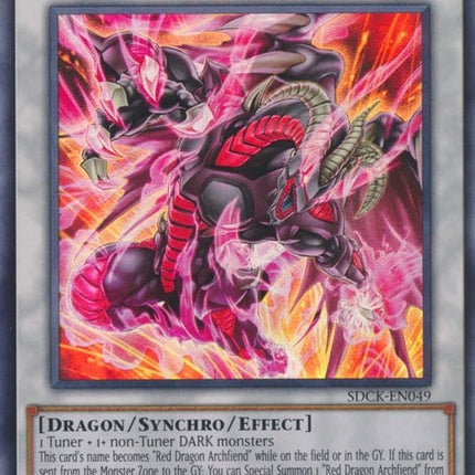 SDCK-049 · Scarred Dragon Archfiend SR (ITA)
