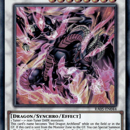 RA05-044ur · Scarred Dragon Archfiend UR (ITA)