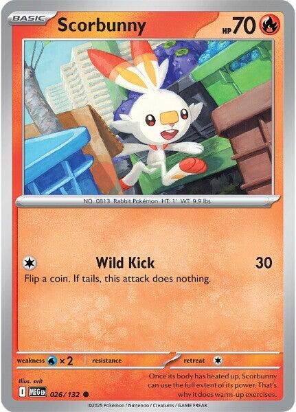 MEG-026 · Scorbunny (026/132) (ITA)
