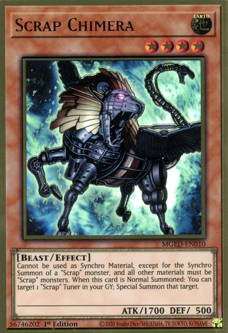 MGED-010 · Chimera Frammento / Scrap Chimera PGR (ITA)