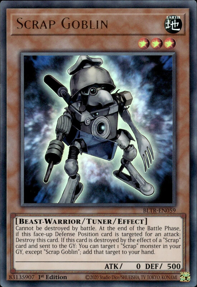 BLTR-059 · Goblin Frammento / Scrap Goblin UR (ITA)