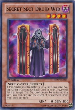 SHSP-008 · Druido Wid Setta Segreta / Secret Sect Druid Wid (ITA)