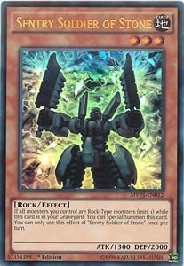 MVP1-012 · Soldato Sentinella di Pietra / Sentry Soldier of Stone UR (ITA)