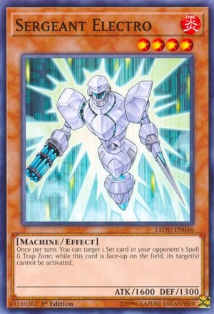 LEDU-046 · Elettro Sergente / Sergeant Electro (ITA)