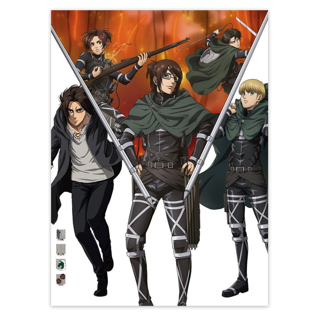 SET MINIPOSTER ATTACK ON TITAN