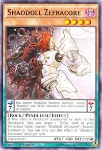 CROS-023 · Bambolaombra Zefranucleo / Shaddoll Zefracore (ITA)