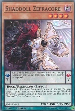 SDSH-011 · Bambolaombra Zefranucleo / Shaddoll Zefracore (ITA)