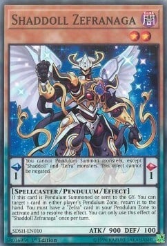 SDSH-010 · Bambolaombra Zefraniaga / Shaddoll Zefranaga (ITA)